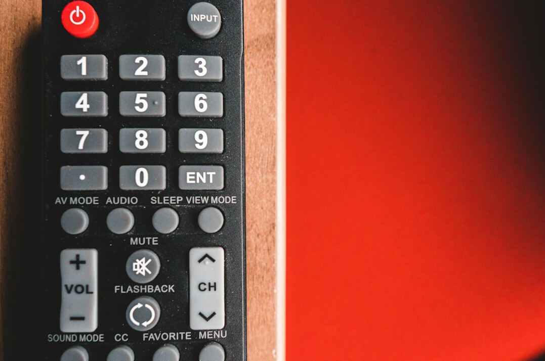 old tv remote control